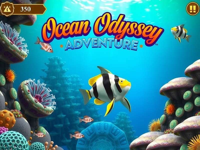 Ocean Odyssey Adventure game screenshot featuring Indian marine life